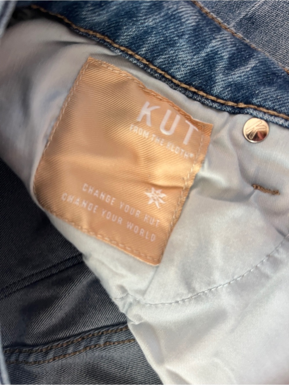 Kut From The Cloth Kelsey Fab Ab Ankle flare jeans size 6 - Picture 7 of 9